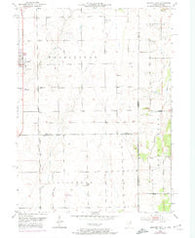 Beecher East Illinois Historical topographic map, 1:24000 scale, 7.5 X 7.5 Minute, Year 1953