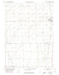 Beecher West Illinois Historical topographic map, 1:24000 scale, 7.5 X 7.5 Minute, Year 1953
