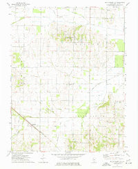 Belle Prairie City Illinois Historical topographic map, 1:24000 scale, 7.5 X 7.5 Minute, Year 1974