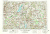 Belleville Illinois Historical topographic map, 1:250000 scale, 1 X 2 Degree, Year 1958