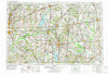 Belleville Illinois Historical topographic map, 1:250000 scale, 1 X 2 Degree, Year 1958