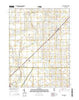 Bellflower Illinois Current topographic map, 1:24000 scale, 7.5 X 7.5 Minute, Year 2015