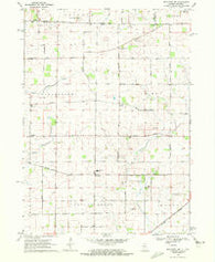 Belvidere NE Illinois Historical topographic map, 1:24000 scale, 7.5 X 7.5 Minute, Year 1970