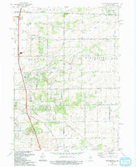 Belvidere NW Illinois Historical topographic map, 1:24000 scale, 7.5 X 7.5 Minute, Year 1993