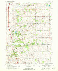 Belvidere NW Illinois Historical topographic map, 1:24000 scale, 7.5 X 7.5 Minute, Year 1970