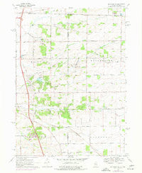 Belvidere NW Illinois Historical topographic map, 1:24000 scale, 7.5 X 7.5 Minute, Year 1970