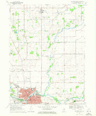 Belvidere North Illinois Historical topographic map, 1:24000 scale, 7.5 X 7.5 Minute, Year 1970