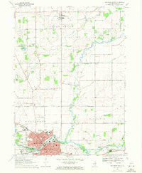 Belvidere North Illinois Historical topographic map, 1:24000 scale, 7.5 X 7.5 Minute, Year 1970
