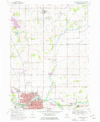 Belvidere North Illinois Historical topographic map, 1:24000 scale, 7.5 X 7.5 Minute, Year 1970