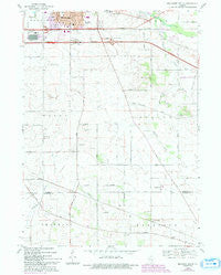 Belvidere South Illinois Historical topographic map, 1:24000 scale, 7.5 X 7.5 Minute, Year 1968