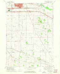 Belvidere South Illinois Historical topographic map, 1:24000 scale, 7.5 X 7.5 Minute, Year 1968