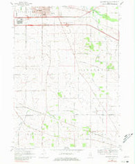 Belvidere South Illinois Historical topographic map, 1:24000 scale, 7.5 X 7.5 Minute, Year 1968