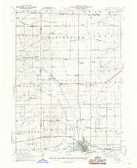 Belvidere Illinois Historical topographic map, 1:62500 scale, 15 X 15 Minute, Year 1944