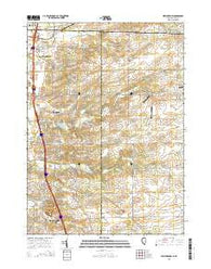 Belvidere NW Illinois Current topographic map, 1:24000 scale, 7.5 X 7.5 Minute, Year 2015