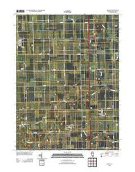 Benson Illinois Historical topographic map, 1:24000 scale, 7.5 X 7.5 Minute, Year 2012
