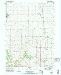 Benson Illinois Historical topographic map, 1:24000 scale, 7.5 X 7.5 Minute, Year 1995