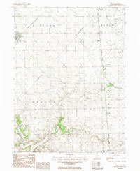 Benson Illinois Historical topographic map, 1:24000 scale, 7.5 X 7.5 Minute, Year 1983
