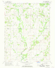Berryville Illinois Historical topographic map, 1:24000 scale, 7.5 X 7.5 Minute, Year 1968