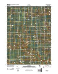 Berwick Illinois Historical topographic map, 1:24000 scale, 7.5 X 7.5 Minute, Year 2012