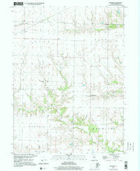 Berwick Illinois Historical topographic map, 1:24000 scale, 7.5 X 7.5 Minute, Year 1998
