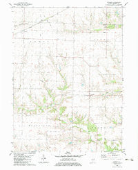 Berwick Illinois Historical topographic map, 1:24000 scale, 7.5 X 7.5 Minute, Year 1982