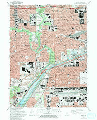 Berwyn Illinois Historical topographic map, 1:24000 scale, 7.5 X 7.5 Minute, Year 1993