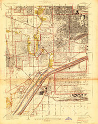Berwyn Illinois Historical topographic map, 1:24000 scale, 7.5 X 7.5 Minute, Year 1928