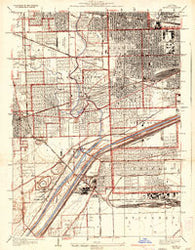 Berwyn Illinois Historical topographic map, 1:24000 scale, 7.5 X 7.5 Minute, Year 1928