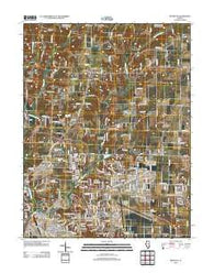 Bethalto Illinois Historical topographic map, 1:24000 scale, 7.5 X 7.5 Minute, Year 2012