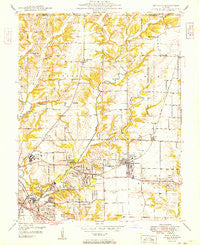 Bethalto Illinois Historical topographic map, 1:24000 scale, 7.5 X 7.5 Minute, Year 1949