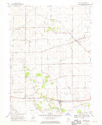 Big Rock Illinois Historical topographic map, 1:24000 scale, 7.5 X 7.5 Minute, Year 1968