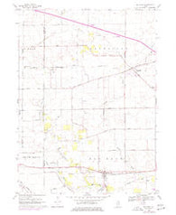 Big Rock Illinois Historical topographic map, 1:24000 scale, 7.5 X 7.5 Minute, Year 1968
