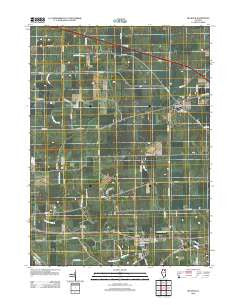 Big Rock Illinois Historical topographic map, 1:24000 scale, 7.5 X 7.5 Minute, Year 2012