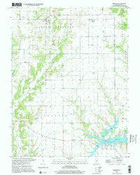 Bingham Illinois Historical topographic map, 1:24000 scale, 7.5 X 7.5 Minute, Year 1998