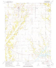Bingham Illinois Historical topographic map, 1:24000 scale, 7.5 X 7.5 Minute, Year 1974