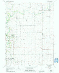 Bismarck Illinois Historical topographic map, 1:24000 scale, 7.5 X 7.5 Minute, Year 1964