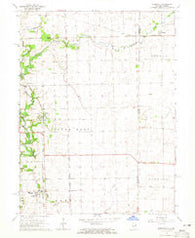 Bismarck Illinois Historical topographic map, 1:24000 scale, 7.5 X 7.5 Minute, Year 1964