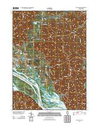 Blackhawk Illinois Historical topographic map, 1:24000 scale, 7.5 X 7.5 Minute, Year 2012