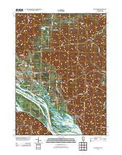 Blackhawk Illinois Historical topographic map, 1:24000 scale, 7.5 X 7.5 Minute, Year 2012