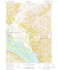 Blackhawk Illinois Historical topographic map, 1:24000 scale, 7.5 X 7.5 Minute, Year 1953