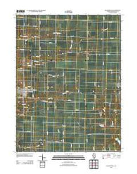 Blandinsville Illinois Historical topographic map, 1:24000 scale, 7.5 X 7.5 Minute, Year 2012