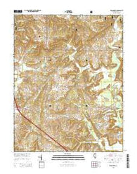 Bloomfield Illinois Current topographic map, 1:24000 scale, 7.5 X 7.5 Minute, Year 2015