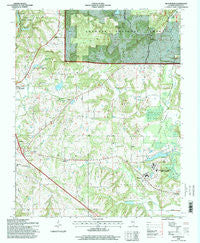 Bloomfield Illinois Historical topographic map, 1:24000 scale, 7.5 X 7.5 Minute, Year 1996