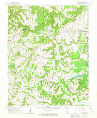 Bloomfield Illinois Historical topographic map, 1:24000 scale, 7.5 X 7.5 Minute, Year 1966