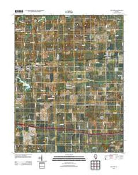 Bluford Illinois Historical topographic map, 1:24000 scale, 7.5 X 7.5 Minute, Year 2012