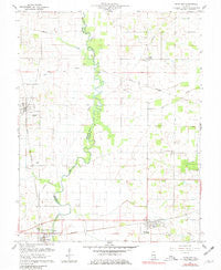 Bone Gap Illinois Historical topographic map, 1:24000 scale, 7.5 X 7.5 Minute, Year 1959