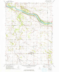Bonfield Illinois Historical topographic map, 1:24000 scale, 7.5 X 7.5 Minute, Year 1973
