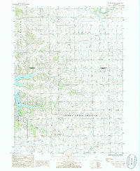 Boone Branch Illinois Historical topographic map, 1:24000 scale, 7.5 X 7.5 Minute, Year 1985