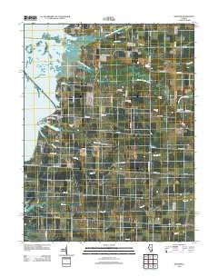 Boulder Illinois Historical topographic map, 1:24000 scale, 7.5 X 7.5 Minute, Year 2012