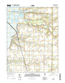 Boulder Illinois Current topographic map, 1:24000 scale, 7.5 X 7.5 Minute, Year 2015